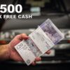 Win £500 Tax Free Cash