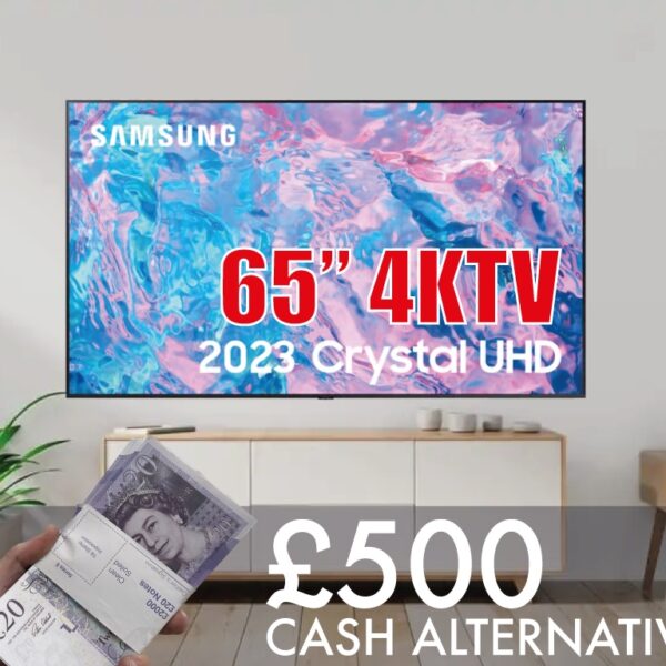 Win a 65" Samsung 4KTV