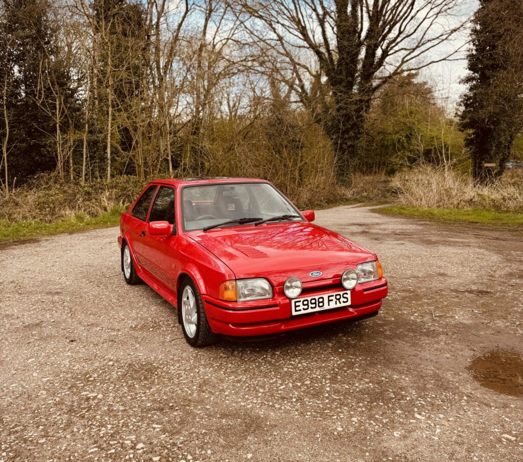 Ford Escort Series 1 Series 2 RS Turbo 1.6 gearbox driveshaft oil