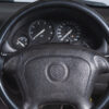 Close-up of factory GSi steering wheel