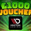 £1000 Maxton Designs voucher prize – Monster Mods Instant Win comp