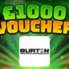 £1000 Burton Power voucher prize – Monster Mods Instant Win competition
