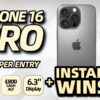 Win this iPhone 16 Pro in our Instant Win competition – enter now at Redline Competitions
