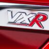 Close-up of the VXR logo on the rear tailgate – Redline Competitions