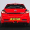 Rear close-up of the Vauxhall Astra VXR showing the VXR and Vauxhall badging – Redline Competitions