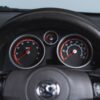 Speedometer close-up showing gauge cluster of the Astra VXR – Redline Competitions