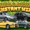 Win 4 cars and £120,000 worth of instant prizes with Redline’s Whips & Wonga Instant Win competition