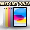 Apple iPad instant prize – Redline Competitions