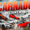 Carnado Instant Win Competition with £210,000 prize fund and 6 cars from Redline Competitions