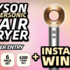 Win a Dyson Supersonic Hairdryer or £200 cash with Redline Competitions plus Instant Win prizes