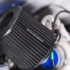 AIRTEC Motorsport turbo intake close up in Ford Cortina Cosworth