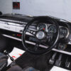 Driver’s POV interior shot of Ford Cortina Cosworth