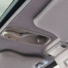 Close-up of the manual sunroof on the Escort Eclipse