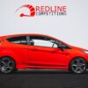 Side profile of Ford Fiesta ST-2 Ecoboost in Ford Race Red – Redline Competitions