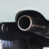 Close-up of exhaust tip on 1981 Ford Granada Consort