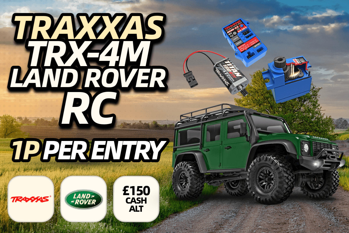 Win This Traxxas TRX-4M Land Rover RC Bundle - Redline Competitions