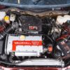 Wide engine bay of 1990 Vauxhall Astra GTE Champion Edition showing 2.0 16v engine – Redline Competitions