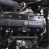 ECOTEC engine cover close up in the Vauxhall Corsa B SRI Turbo at Redline Competitions