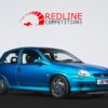 Win this 1994 Vauxhall Corsa B SRI in Caribic Blue with 300bhp Z20LEH turbo swap at Redline Competitions