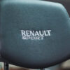 Black leather Renault Sport headrest in Clio 197 'Meglio' – Redline Competitions