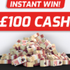 £100 tax-free cash instant win prize in the Fiat 595 Abarth Competizione 9p competition with Redline Competitions.