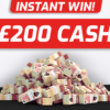 £200 tax-free cash instant win prize in the Fiat 595 Abarth Competizione 9p competition with Redline Competitions.