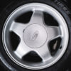 Close up of RS alloy wheel on the Ford Escort RS 2000.