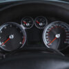 Close-up of dashboard dials in black Ford Focus ST3 | Redline Competitions