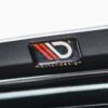 Maxton Designs badge on rear spoiler, showcasing the kit used on this Focus ST3.