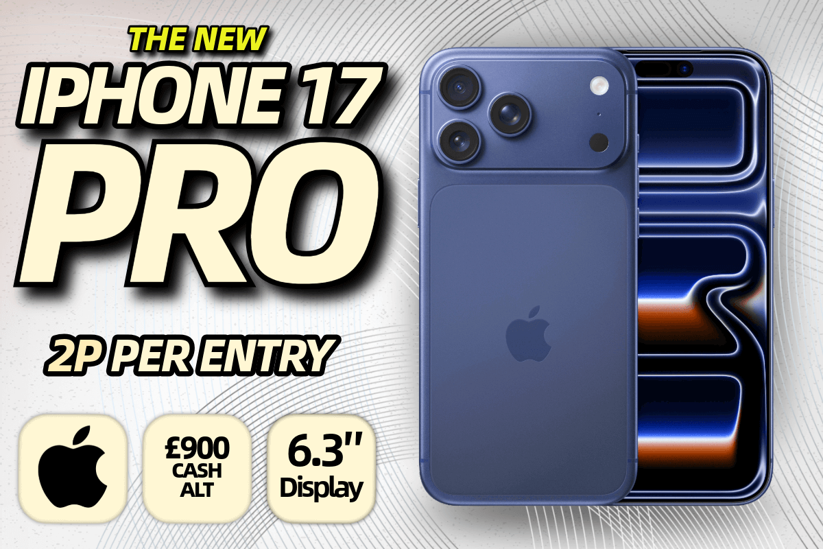 Win the latest iPhone 17 Pro 256GB in Deep Blue with Redline Competitions