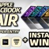 Win a MacBook Air or £800 cash in the Apple Tech Instant Win Competition with Redline Competitions.