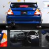 Mitsubishi Evo 6 rear and interior view from The Mega Prizepalooza Instant Win at Redline Competitions