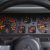 Renault 5 GT Turbo Phase 1 close-up of dashboard dials – Redline Competitions prize