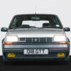 Renault 5 GT Turbo Phase 1 front angle with headlights on – Redline Competitions prize