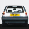 Renault 5 GT Turbo Phase 1 rear in Silver Grey with D18 GTT plate – Redline Competitions prize