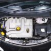 Wide shot of Renault Clio 197 'Meglio' engine bay featuring R26 Megane engine swap – Redline Competitions