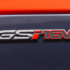 Rear GSI 16V badge close-up on Astra GSI C20LET Turbo.