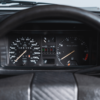 Dashboard dials close-up inside the 1988 VW Scirocco Scala.