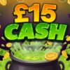 £15 instant win cash prize from the Cash Cauldron competition by Redline Competitions