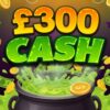 £300 instant win cash prize in the Cash Cauldron competition by Redline Competitions