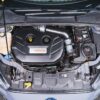 Engine bay of the 2016 Ford Focus RS showing 2.3L turbocharged Ecoboost engine
