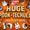 Halloween-themed Huge Spook-Techular Instant Win competition with over 2500 tech prizes and £500 cash end draw at Redline Competitions.