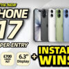 Win an iPhone 17 Plus or £700 cash alternative with Redline Competitions Instant Win draw