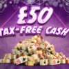 £50 tax-free cash prize from the Vampire Vault Every Ticket Wins Instant Win at Redline Competitions