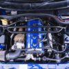 Fully forged EVOTune-built Ford Escort RS Cosworth engine bay with T34 setup – Redline Competitions
