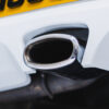 Exhaust close-up on 2008 Vauxhall Astra VXR Nurburgring Edition | Redline Competitions
