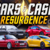 Cars & Cash Resurgence Instant Win promotional image showing prize cars and cash available with Redline Competitions