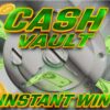 Cash Vault Every Ticket Wins Instant Win competition with £500 jackpot and guaranteed 70p site credit at Redline Competitions