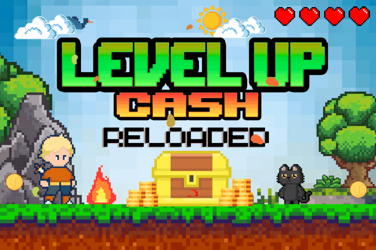 Level Up Cash Reloaded Instant Win competition from Redline Competitions offering instant cash prizes and a £500 main jackpot for just 9p per entry.