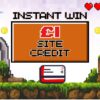 £1 site credit prize available to win instantly in the Level Up Cash Reloaded competition with Redline Competitions.